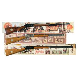 Three Boxed Winchester Commemorative Lever Action Long Guns -A) Winchester Model 94 NRA Centennial C