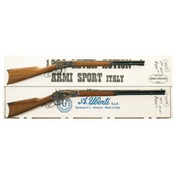Two Boxed Taylor's & Co. Lever Action Rifles -A) Taylor's & Co. Model 1892 Takedown Lever Action Rif