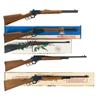 Image 1 : Five Rifles -A) Marlin Model 1894C Lever Action Carbine  B) Winchester Model 94 Lever Action Carbine