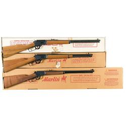 Three Boxed Marlin Lever Action Carbines -A) Marlin Model 1894CL Classic Lever Action Carbine with F