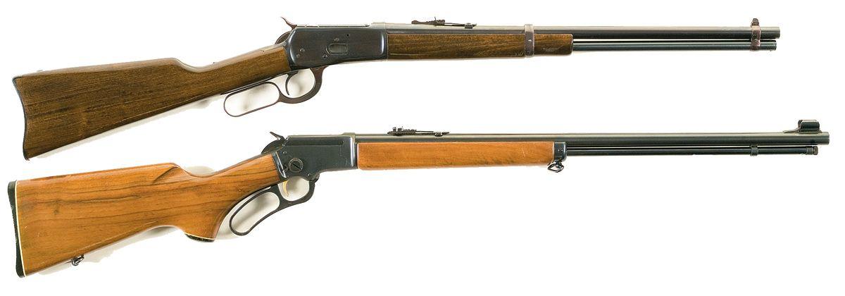 Rossi Model Two Lever Action Rifles -A) Rossi Model 92 SRC Lever Action Rifle B ...