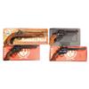 Image 1 : Four Handguns -A) CVA Kentucky Style Single Shot Pistol with Box  B) Ruger New Model Blackhawk Singl