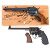 Image 1 : Two Revolvers -A) Cimarron Cattleman Model Single Action Revolver with Factory Box  B) Colt Officer'