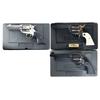 Three Cased Ruger Vaquero Single Action Revolvers -A) Ruger Vaquero Bird's Head Single Action Revolv