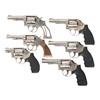 Image 1 : Six Smith & Wesson Model 64 Double Action Revolvers -A) Smith & Wesson Model 64-3 Double Action Revo