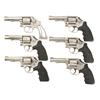 Image 1 : Six Smith & Wesson Model 64 Double Action Revolvers -A) Smith & Wesson Model 64-3 Double Action Revo