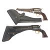 Image 1 : Two Remington Revolvers -A) Remington New Model Army Conversion Revolver with Holster  B) Remington 