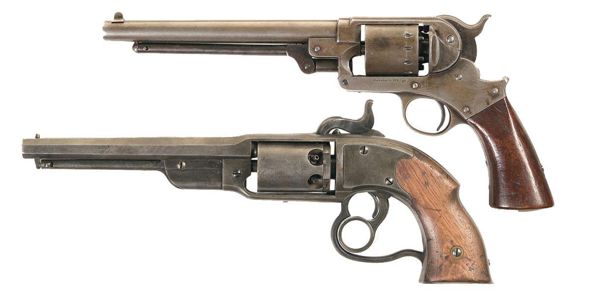 Two Civil War Era Revolvers -A) Starr Arms Model 1863 Army Single ...