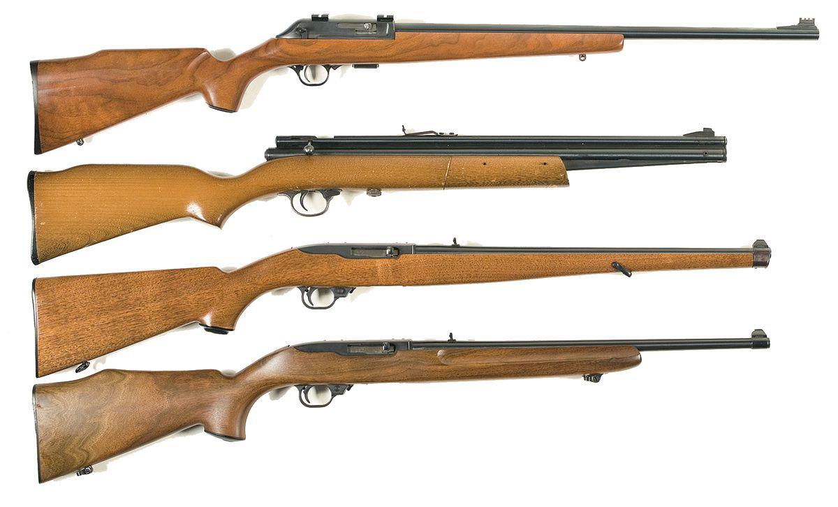 Four Modern Long Guns -A) Thompson Center Arms 22 Classic Semi ...
