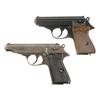 Image 1 : Two Walther Semi-Automatic Pistols -A) Walther PPK Pistol with British Proofs  B) Walther Model PP S