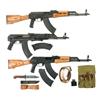 Image 1 : Three Semi-Automatic Rifles -A) Romarm Model WASR-10 Semi-Automatic Rifle  B) CAI Model 70AB2 Semi-A