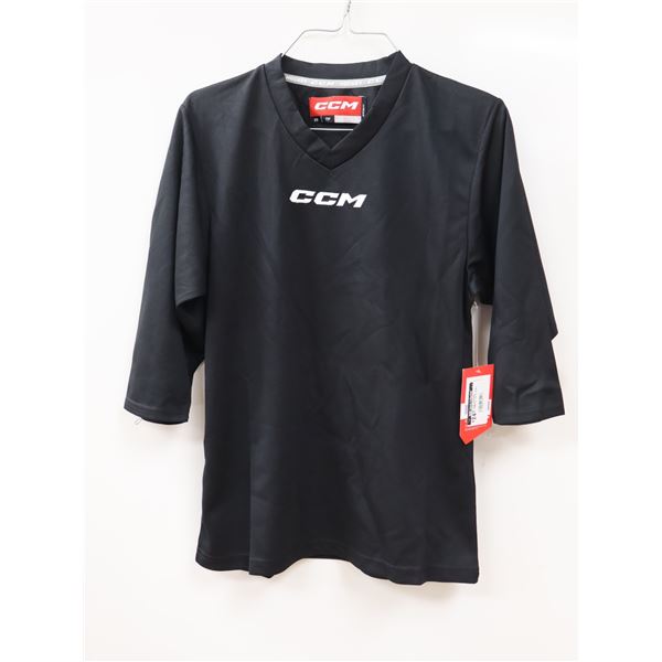 CCM CHANDAIL D’ENTRAÎNEMENT JUNIOR XS NOIR