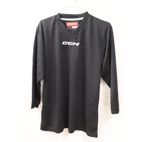 CCM CHANDAIL D’ENTRAÎNEMENT JUNIOR S/M NOIR