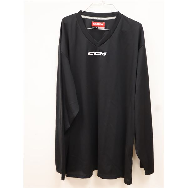 CCM CHANDAIL D’ENTRAÎNEMENT NOIR SENIOR (5-XL 1-XXL)