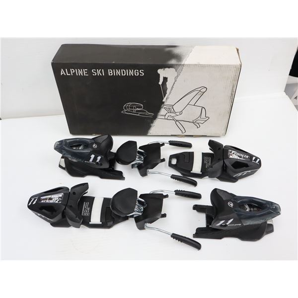 FIXATIONS DE SKI TYROLIA PR11 FREIN 78 (G) NOIR ARGENT