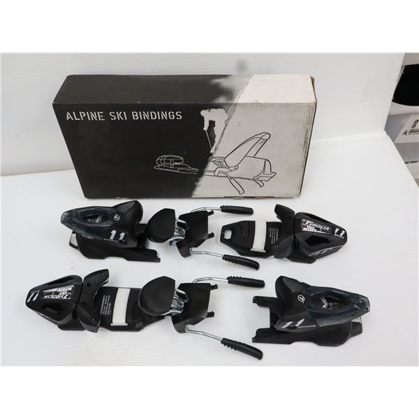 FIXATIONS DE SKI TYROLIA PR11 FREIN 78 (G) NOIR ARGENT