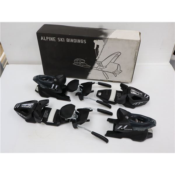 FIXATIONS DE SKI TYROLIA PR11 FREIN 78 (G) NOIR ARGENT