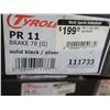 Image 2 : FIXATIONS DE SKI TYROLIA PR11 FREIN 78 (G) NOIR ARGENT
