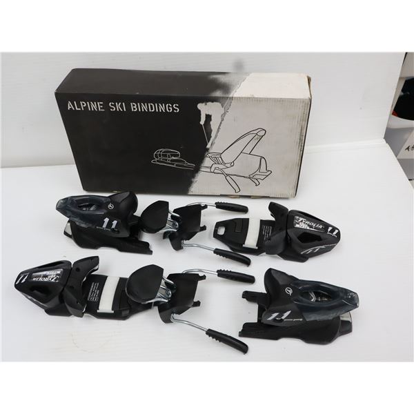 FIXATIONS DE SKI TYROLIA PR11 FREIN 78 (G) NOIR ARGENT