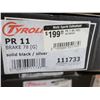 Image 2 : FIXATIONS DE SKI TYROLIA PR11 FREIN 78 (G) NOIR ARGENT