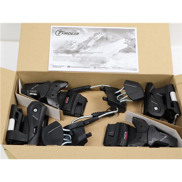 FIXATIONS DE SKI TYROLIA JRS 7.5GW CA 78MM FREIN NOIR/BLANC