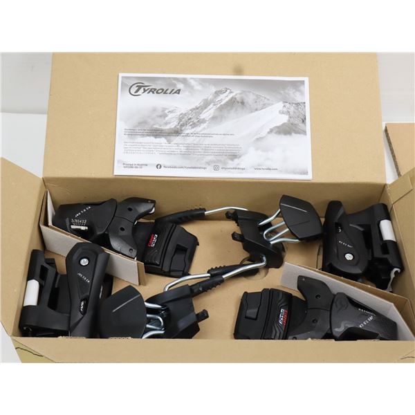 FIXATIONS DE SKI TYROLIA JRS 7.5GW CA 78MM FREIN NOIR/BLANC