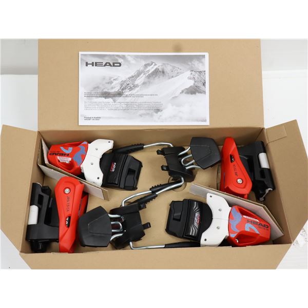 FIXATIONS DE SKI HEAD JRS 7.5 GW CA FREIN 78MM ROUGE