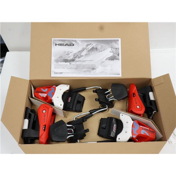 FIXATIONS DE SKI HEAD JRS 7.5 GW CA FREIN 78MM ROUGE