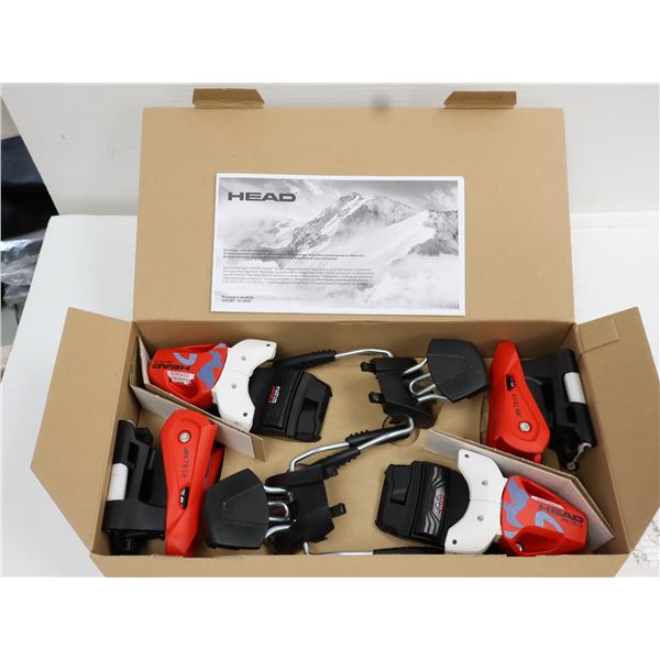 FIXATIONS DE SKI HEAD JRS 7.5 GW CA FREIN 78MM ROUGE