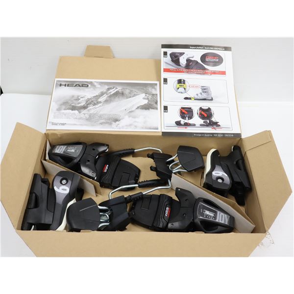 FIXATIONS DE SKI HEAD JOY 9 GW SLR 85MM FREIN NOIR/BLANC