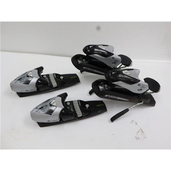 FIXATIONS DE SKI ELAN EL10.0 FUSION SIL ARGENT/NOIR