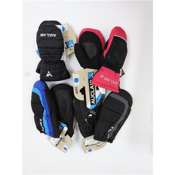 LOT DE 4 MITAINES ASSORTIS