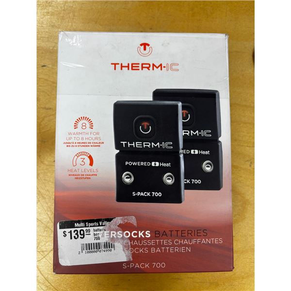 THER-MIC POWER-CHAUSSETTES BATTERIES #S-PACK 700