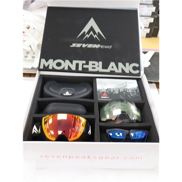 SEVEN PEAKS MONT-BLANC ENSEMBLE DE LUNETTES DE SKI