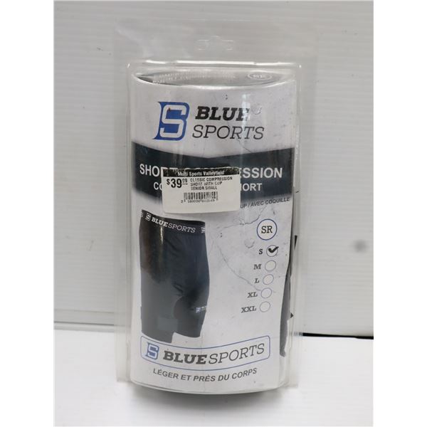 LOT DE 5 BLUE SPORTS SHORTS DE COMPRESSION (1-LRG, 4-PETIT