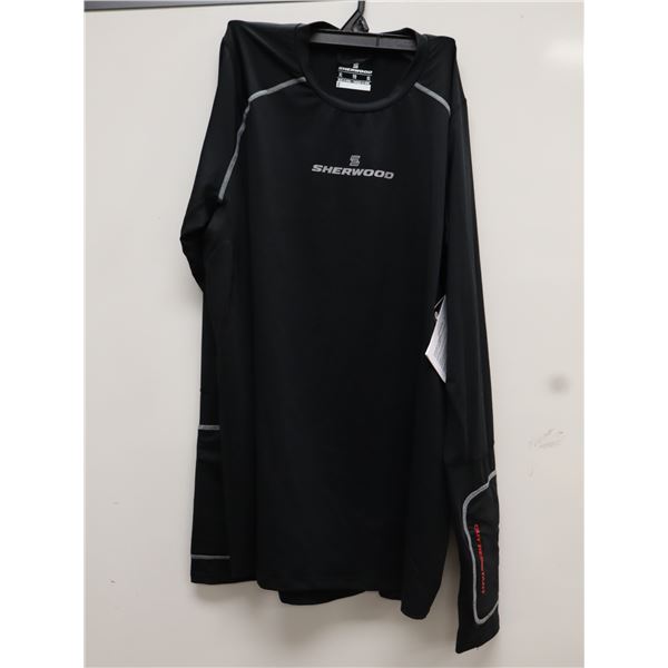 LOT DE 3 SHERWOOD HAUTS À MANCHES LONGUES SENIOR (XL, LRG, SM)