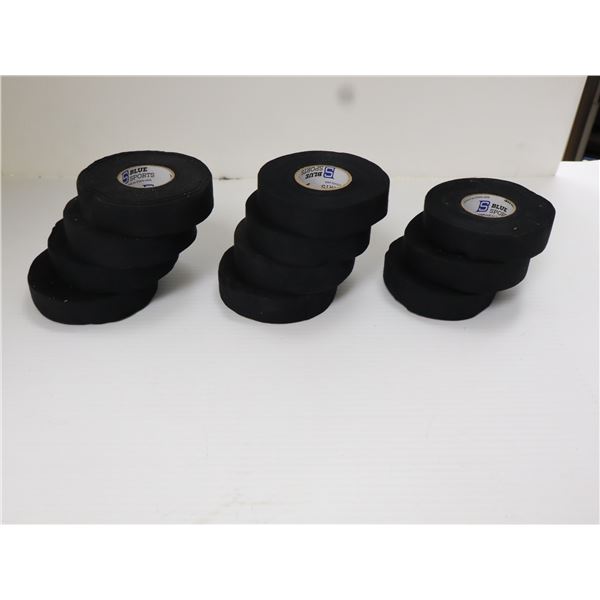 LOT DE 11 BLUE SPORTS RUBAN DE HOCKEY -NOIR