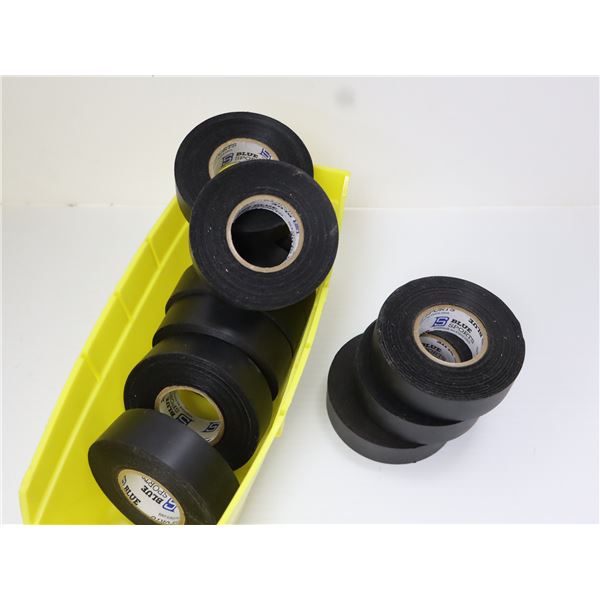LOT DE 11 BLUE SPORTS TAPE -NOIR