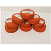 Image 1 : LOT DE 9 ORANGE RONDELLES DE HOCKEY
