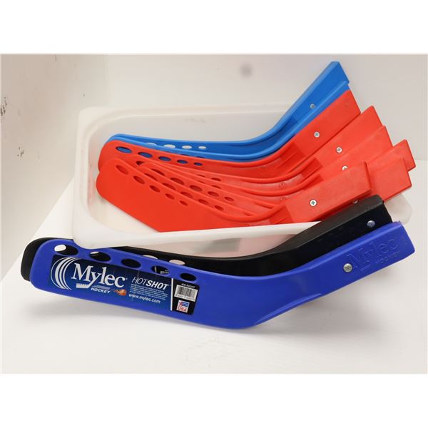 LOT DE 10 PLASTIC PALETTES DE RECHANGE POUR HOCKEY EN SALLE