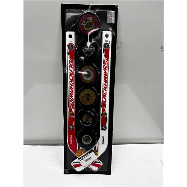 NHL JEU DE MINI-HOCKEY -CHICAGO NOIRHAWKS