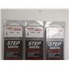 Image 2 : LOT DE 3 CCM STEP NOIRSTEEL LAMES DE PATINS ASSORTIS