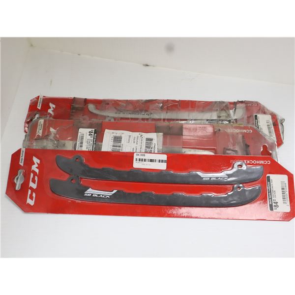 LOT DE 3 CCM LAMES DE PATINS ASSORTIS