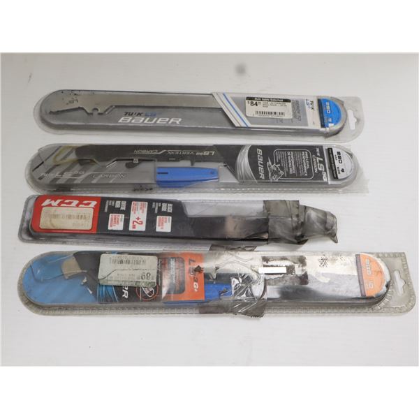LOT DE 4 LAMES DE PATINS ASSORTIS