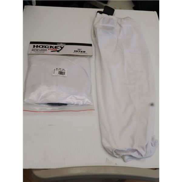 HOCKEY PLUS BAS DE HOCKEY 26" INTER -BLANC