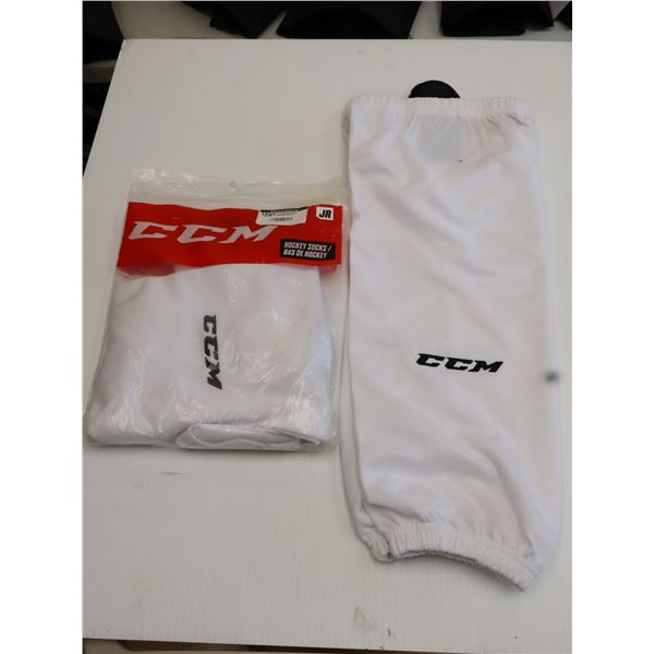 CCM BAS DE HOCKEY 24" JUNIOR -BLANC