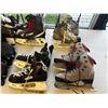 Image 2 : LOT DE 8 PAIRES DE **USAGÉ** ADULT PATINS