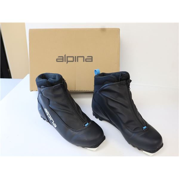 **MODÈLE DE PLANCHER** ALPINA T5 EVE PLUS BOTTES DE SKI DE FOND POINTURE : 9