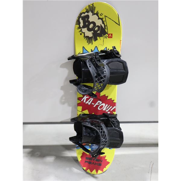 *USAGÉ*  SEVEN PEAKS 31" PLANCHE À NEIGE