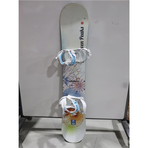 *USAGÉ*  SEVEN PEAKS 57" PLANCHE À NEIGE
